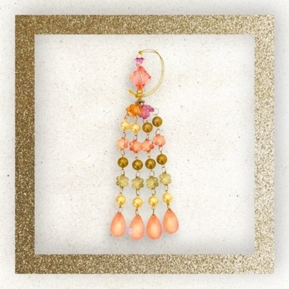 Handmade Other - Christmas Ornament Beads Tassel Ornament Earring Teardrop Ornament Xmas Ornament